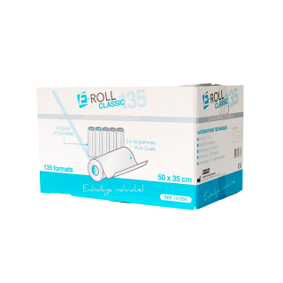 Drap d'examen ouate blanche E-Roll Classic - Carton