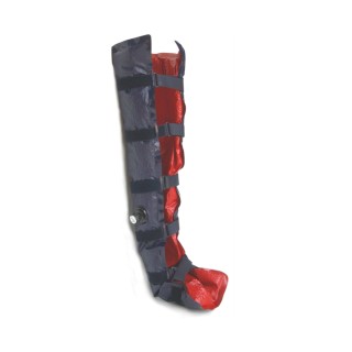 Attelle à dépression pour jambe complète