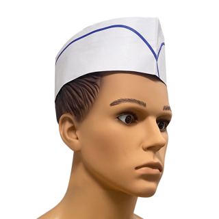 Calot plat en papier