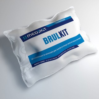 BrulKit - Kit de secours pour soin des brûlures